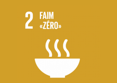 Le projet garanti la souveraineté alimentaire française en apportant des calories nécessaires pour nourrir 86 050 personnes par an.