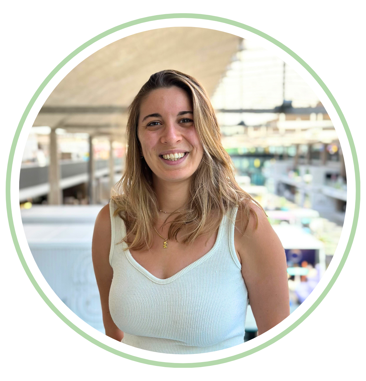 Photo de notre ingénieure agronome Solenn