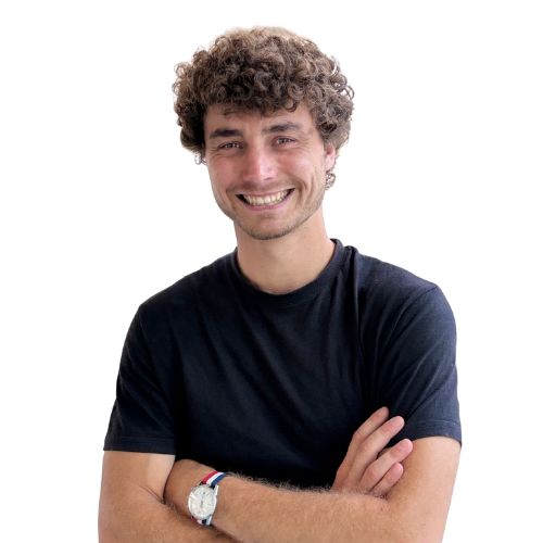 Portrait d’Antoine Brasset, membre de l’équipe Carbone Farmers