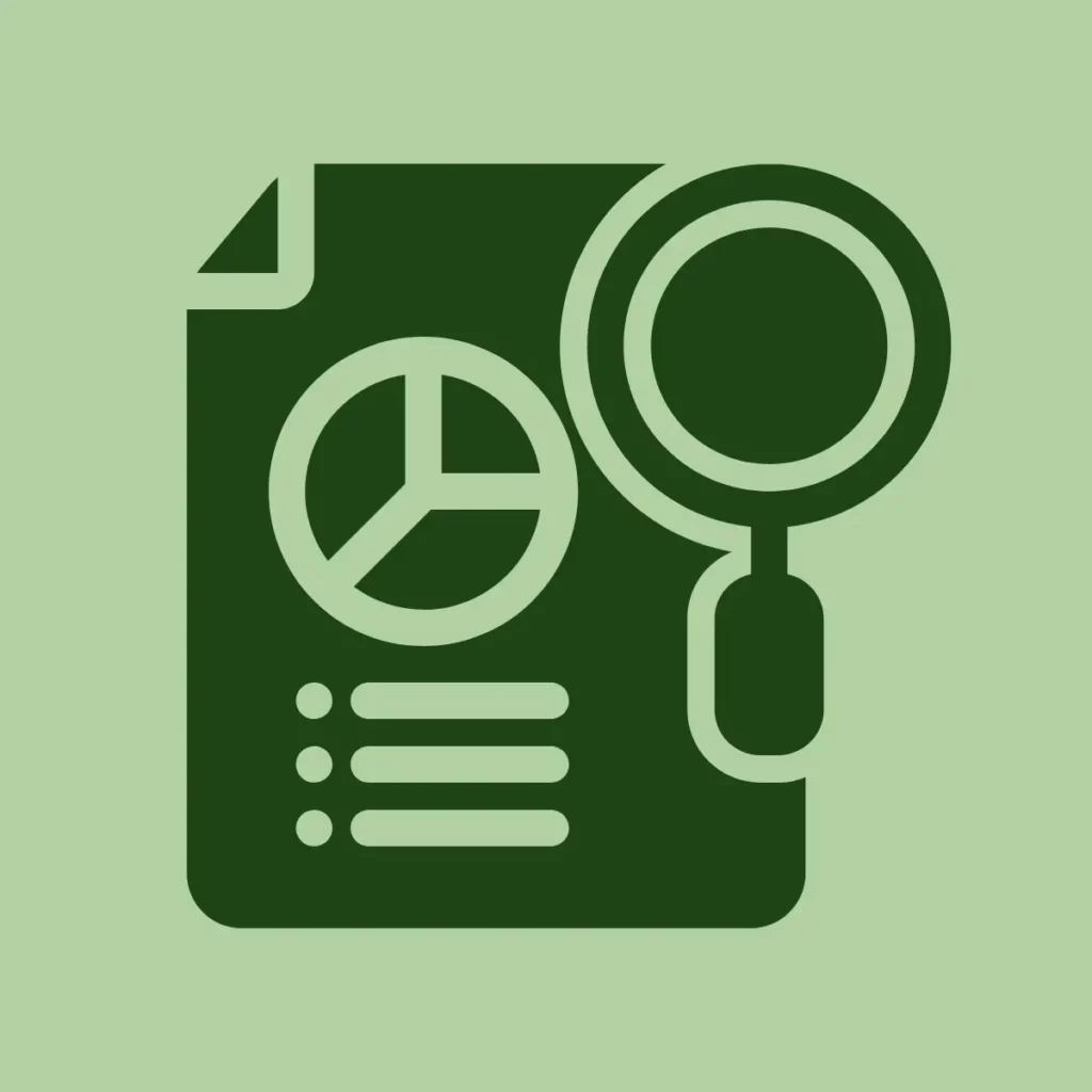 Icône de suivi bilan carbone