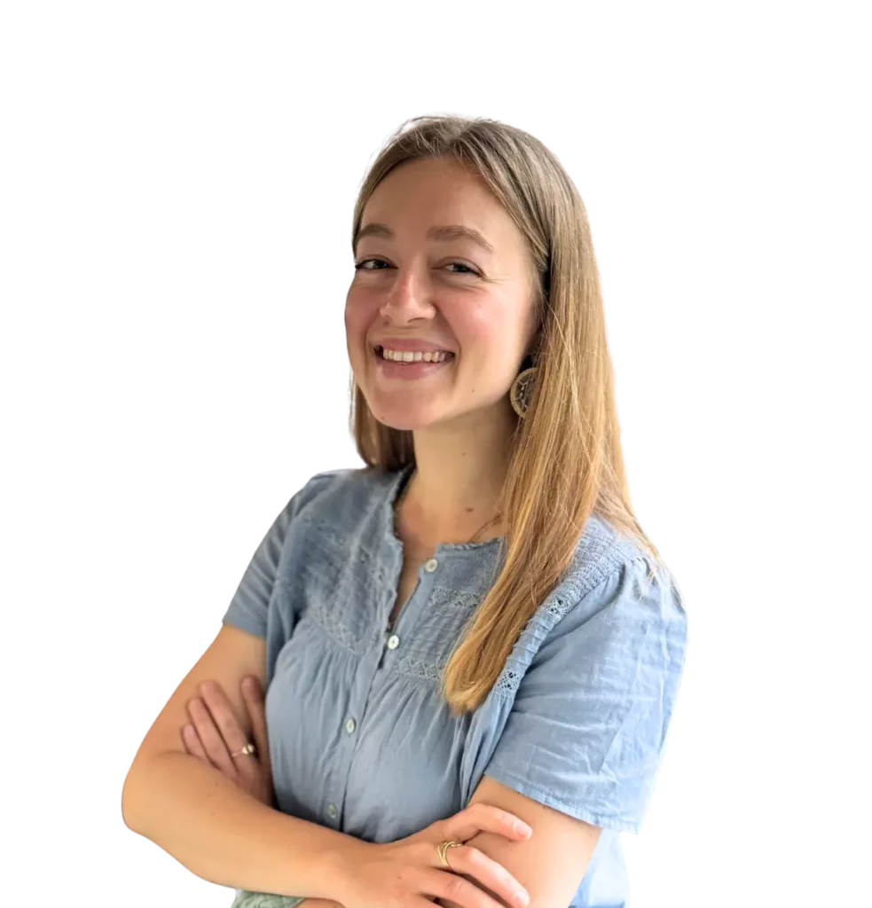 Photo d'Anastasia responsable marketing et communication