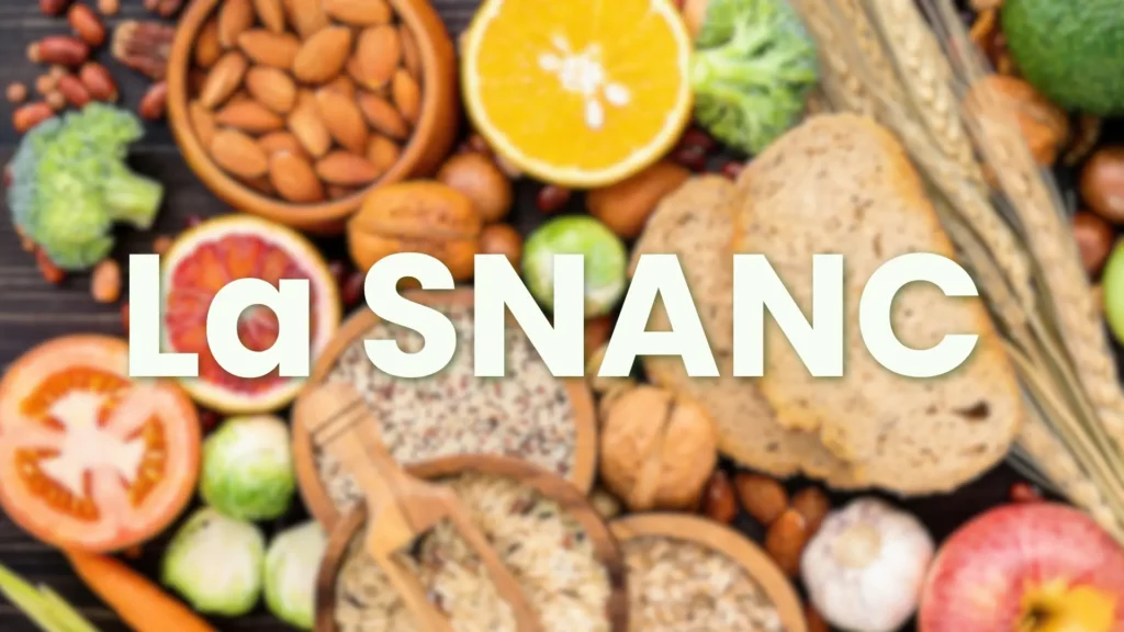 Étal de légumes, graines et fruits, illustrant la SNANC, stratégie nationale pour l'alimentation, la nutrition et le climat